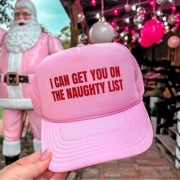 I can get you on the naughty list trucker hat - Picture 1 of 1